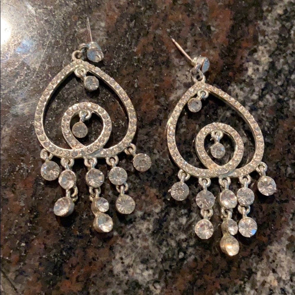 Gorgeous silver earrings